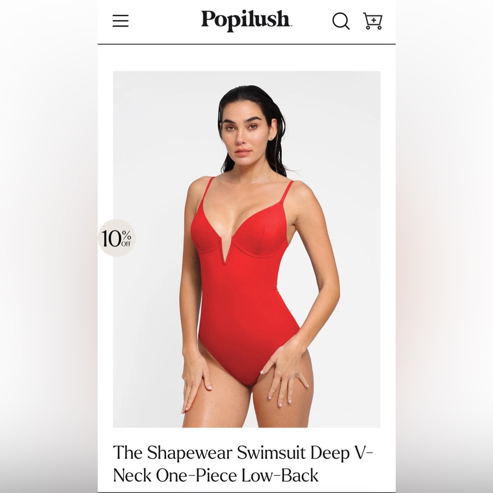 Popilush One-Piece  Swimsuit